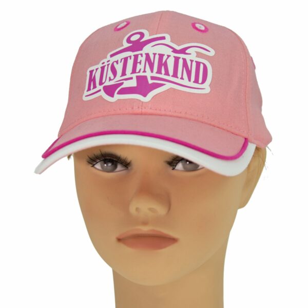 Cap / Basecap Kinder Küstenkind - rosa