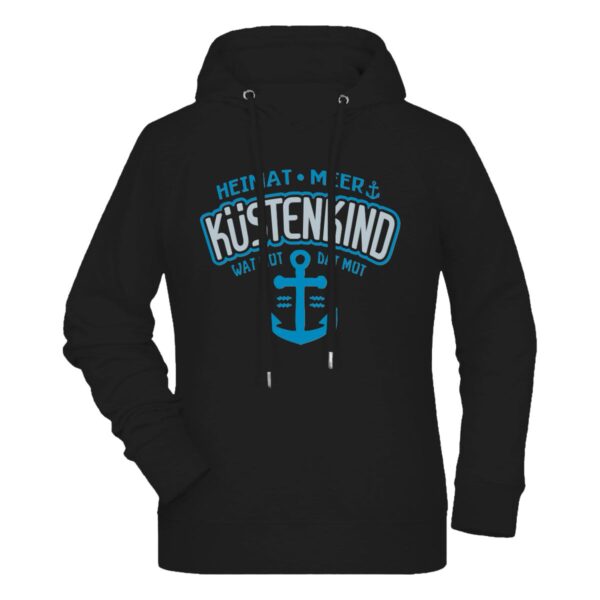 Premium-Hoodie für Damen #390 'KÜSTENKIND' mit 3D-Druck - bis 6XL – Bild 3