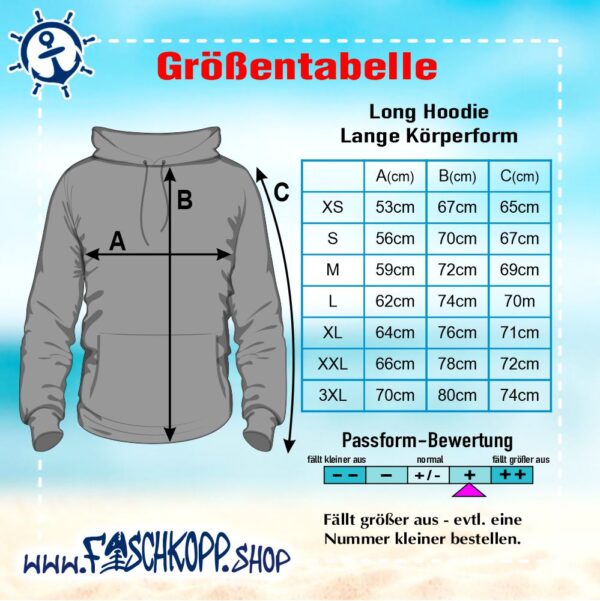 Long-Hoodie FISCHKOPP - 354 – Bild 7