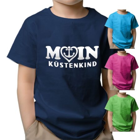 Kinder T-Shirt #358 Moin Küstenkind