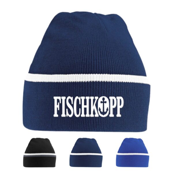 Mütze im Beanie-Style #365 - FISCHKOPP - 3D-Druck – Bild 5