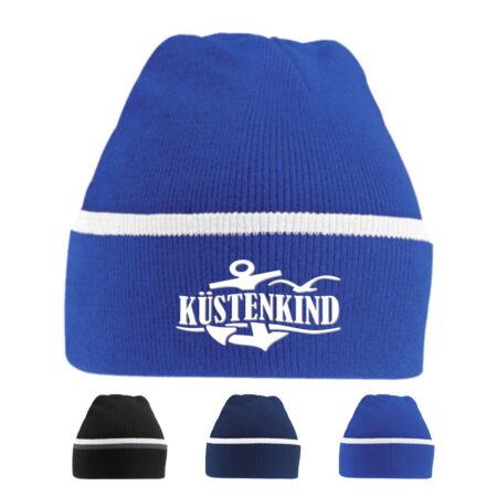 Mütze im Beanie-Style #366 - KÜSTENKIND - 3D-Druck