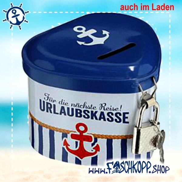 Spardose maritim Urlaubskasse – Bild 2