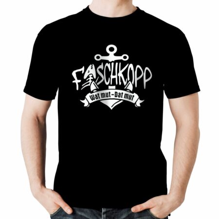 T-Shirt #178 - Fischkopp - Wat mut Dat mut - XS bis 6XL