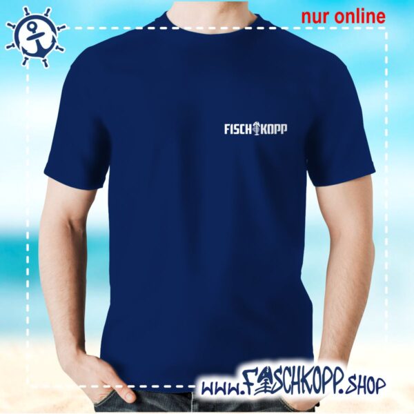 T-Shirt - Fischkopp Gräte - kleiner Brustdruck