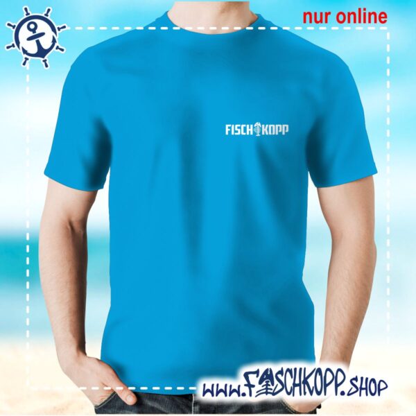 T-Shirt - Fischkopp Gräte - kleiner Brustdruck – Bild 2