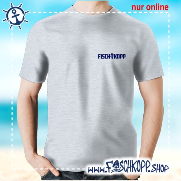 T-Shirt - Fischkopp Gräte - kleiner Brustdruck – Bild 4