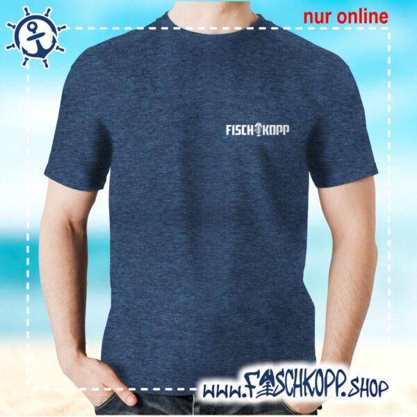 T-Shirt - Fischkopp Gräte - kleiner Brustdruck – Bild 5