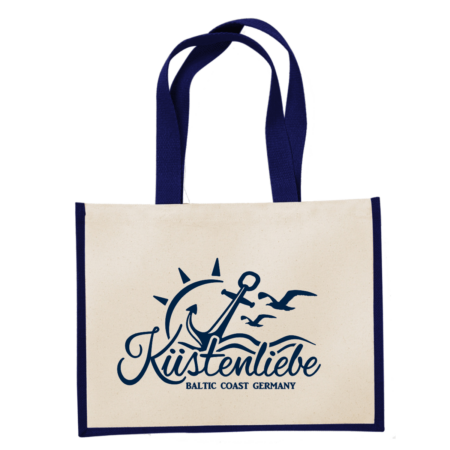 Jute-Shopper Tragetasche Küstenliebe #478