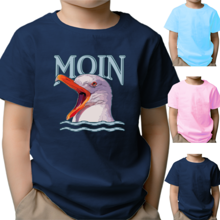 Kinder T-Shirt - Motiv: Moin Möwe #435