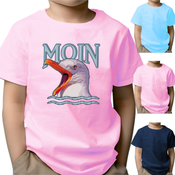 Kinder T-Shirt - Motiv: Moin Möwe #435 – Bild 3