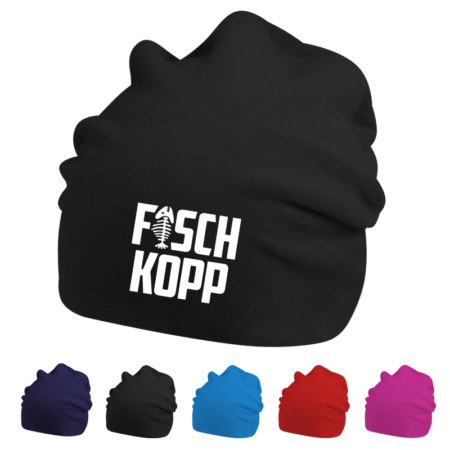 Beanie - Jersey Mütze FISCHKOPP - div. Farben